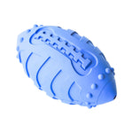 rubber squeaky rugby ball for dogs