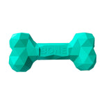 rubber dog bone chew toy | dog food stuff toy